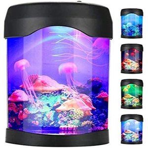 USB Jellyfish Lamps, Electric Aquarium Tank Ocean Night Light